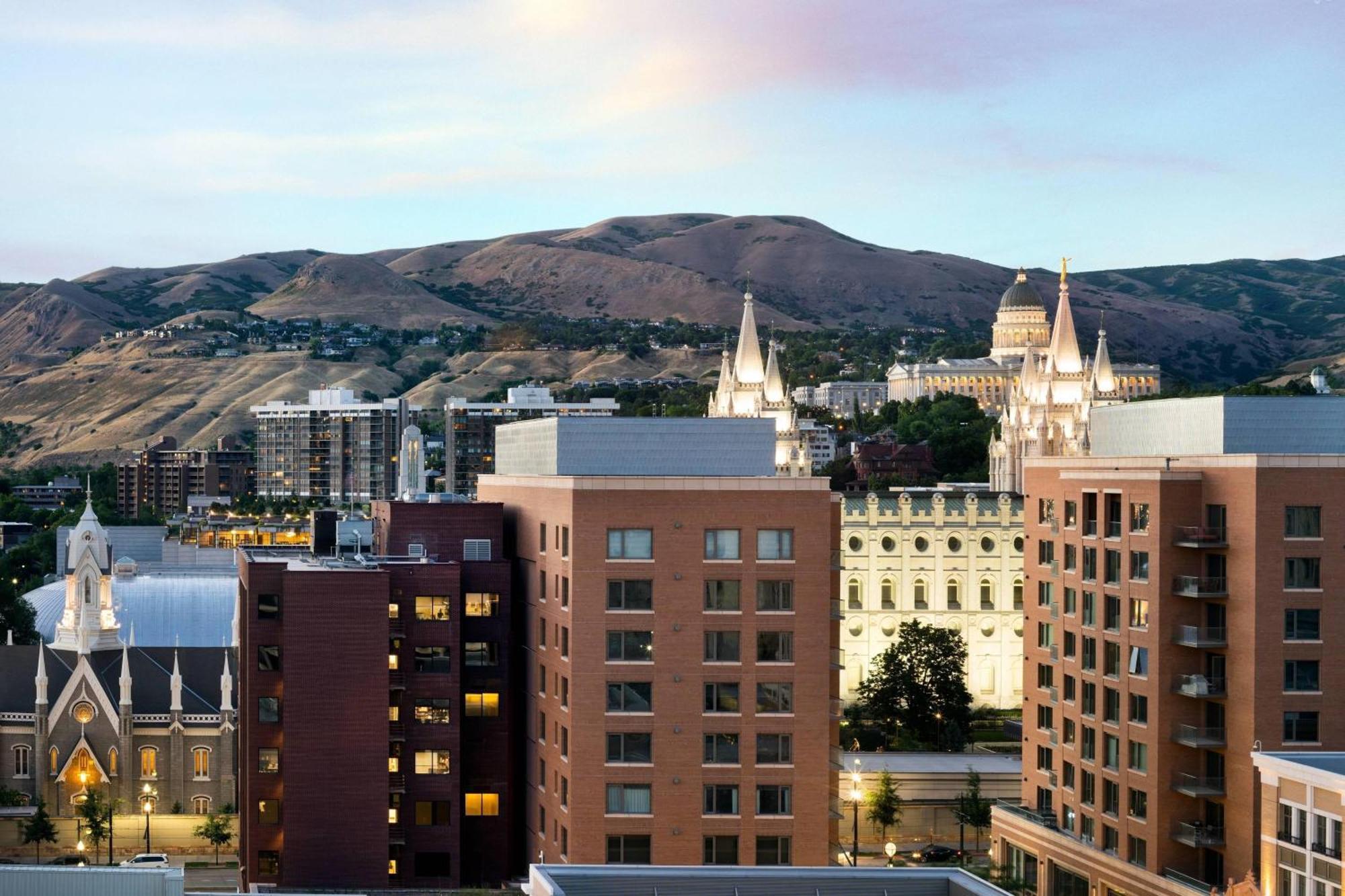 Salt Lake Marriott Downtown At City Creek Salt Lake City Exterior foto